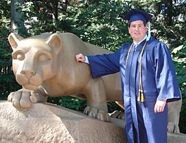 Brian Grimsley, graduate 