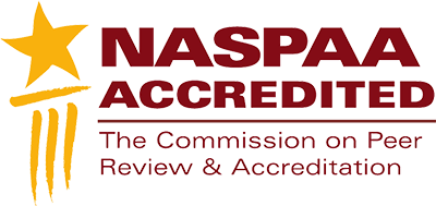 NASPAA Accredited seal