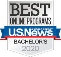 World Report badge Best Online Programs Bachelors