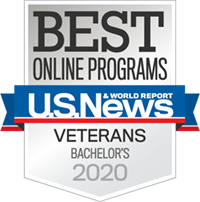World Report Badge Badge Online Programs Veterans Bachelors