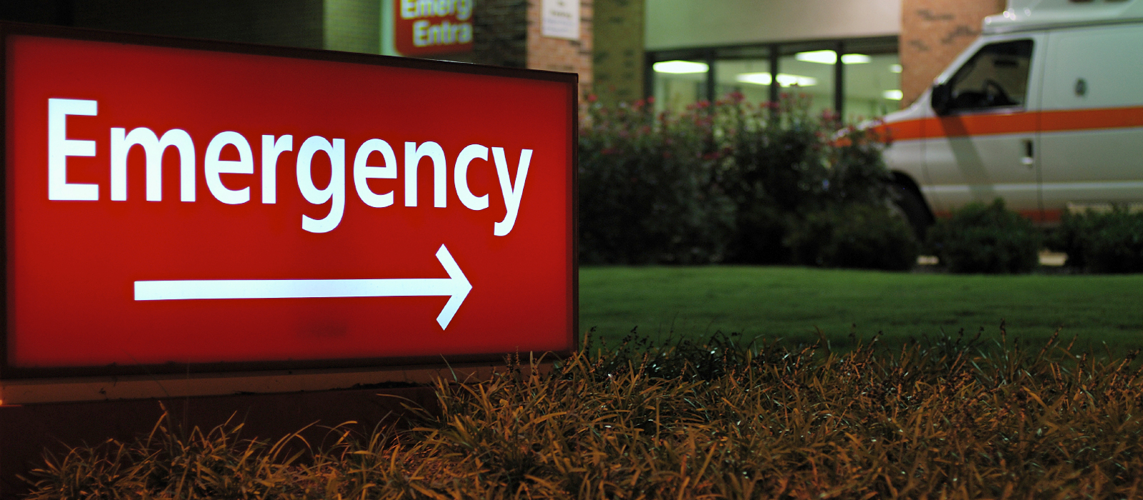 Public Health emergency sign 