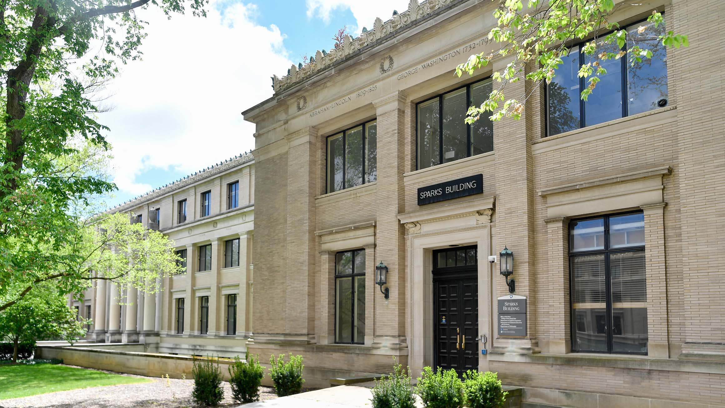 Sparks Building on the Penn State University Park campus