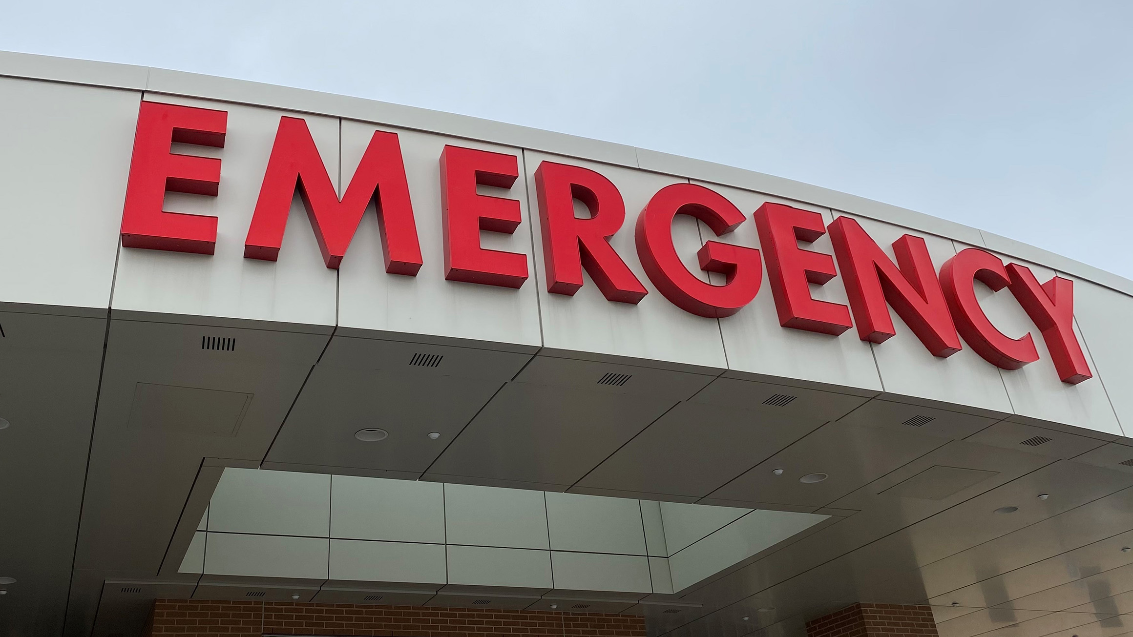 Emergency entrance at Mt. Nittany Medical Center