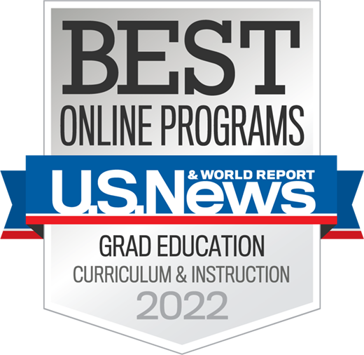 US News and World Report graduate education C&I badge
