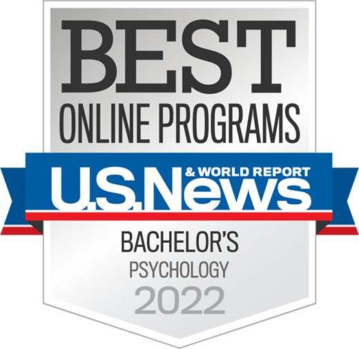 US News and World Report Psychology badge