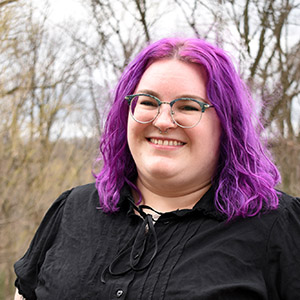 a headshot of Alicia Rowley