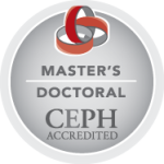 CEPH Accredited Master's Degree badge