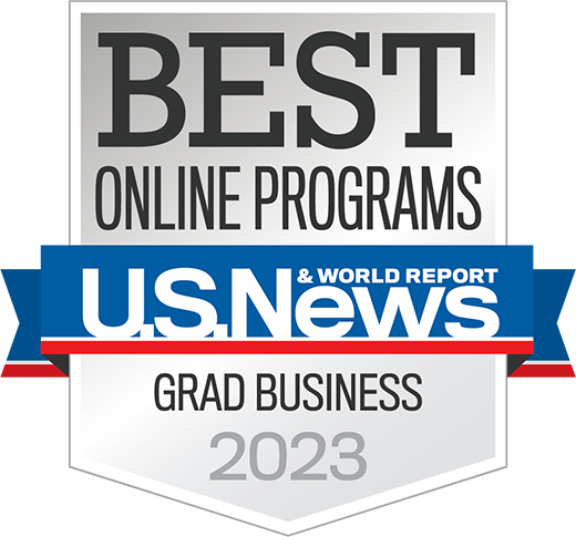 US News and World Report graduate business badge