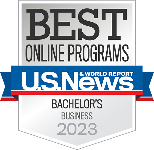 US News and World Report Bachelor's Business badge