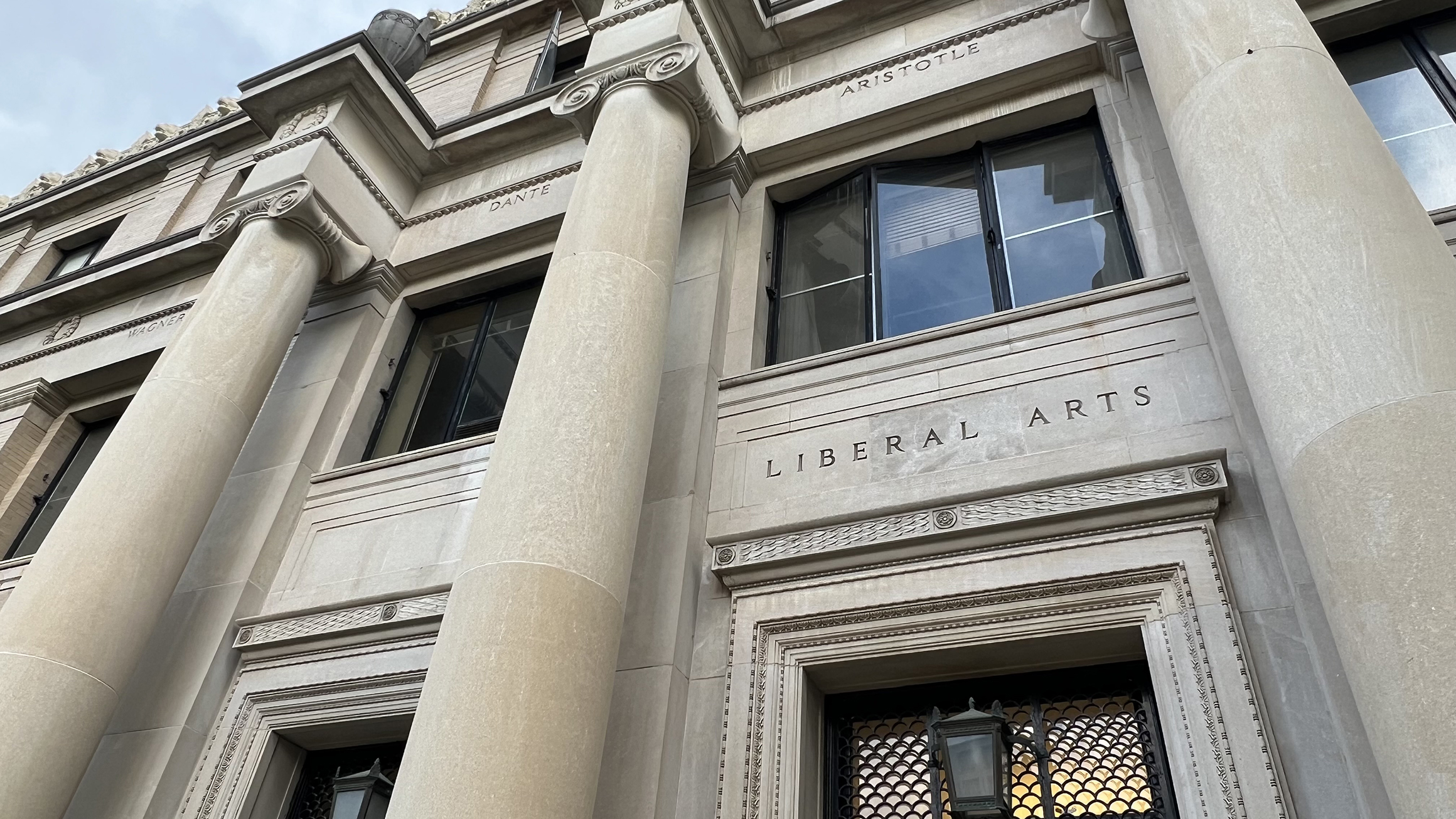 A photo of the exterior of the Sparks Building at University Park.