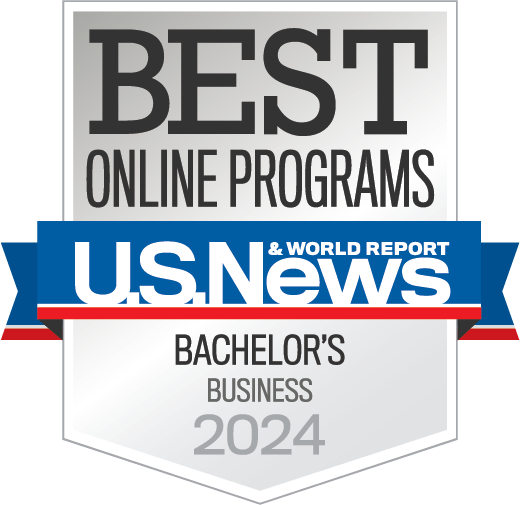 US News and World Report Bachelor's Business badge