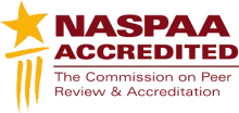 NASPAA Accredited seal
