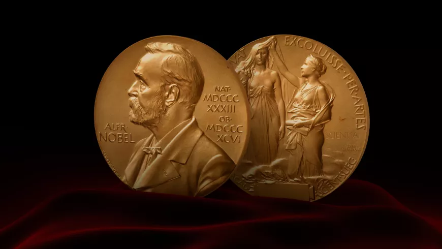 The Nobel Prize is shown